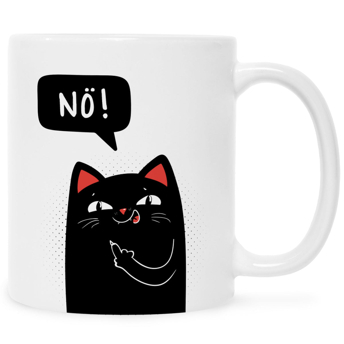 Bedruckte Tasse mit Spruch NÖ!