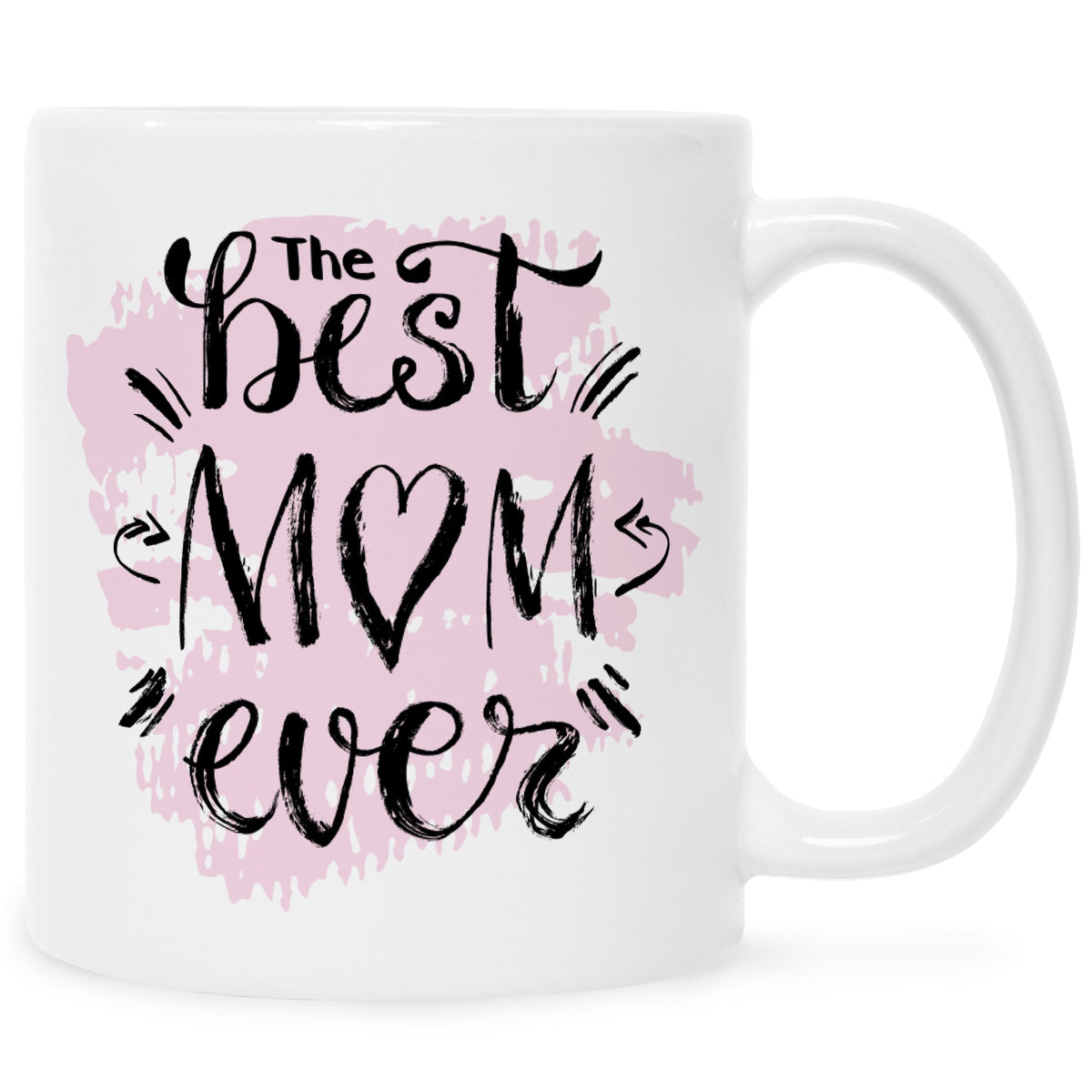 Bedruckte Tasse mit Spruch The best Mom ever