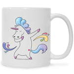 Bedruckte Tasse mit Motiv Einhorn