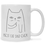 Bedruckte Tasse Best Cat Parent Ever
