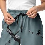 Wide-Leg Joggers 'Stripes'