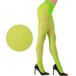 Strumpfhose Damen "Netz Fein" | Neon Grün
