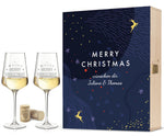 Stölzle Lausitz Weingläser mit Gravur im "Christmas Night" Design