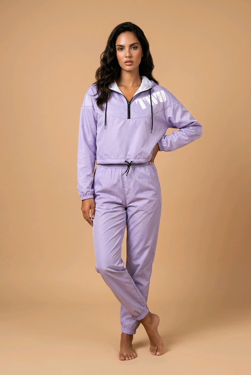 Women’s Cropped Windbreaker 'Retro'