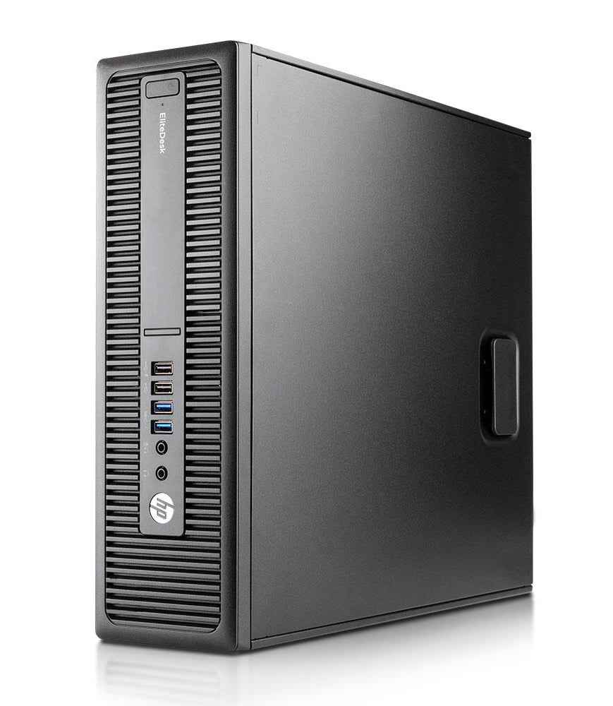HP EliteDesk 800 G2 SFF Intel Quad Core i5 256GB SSD 8GB Windows 10 Pro MAR DVD Brenner