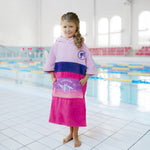 Barbie Poncho, Baumwolle Velours