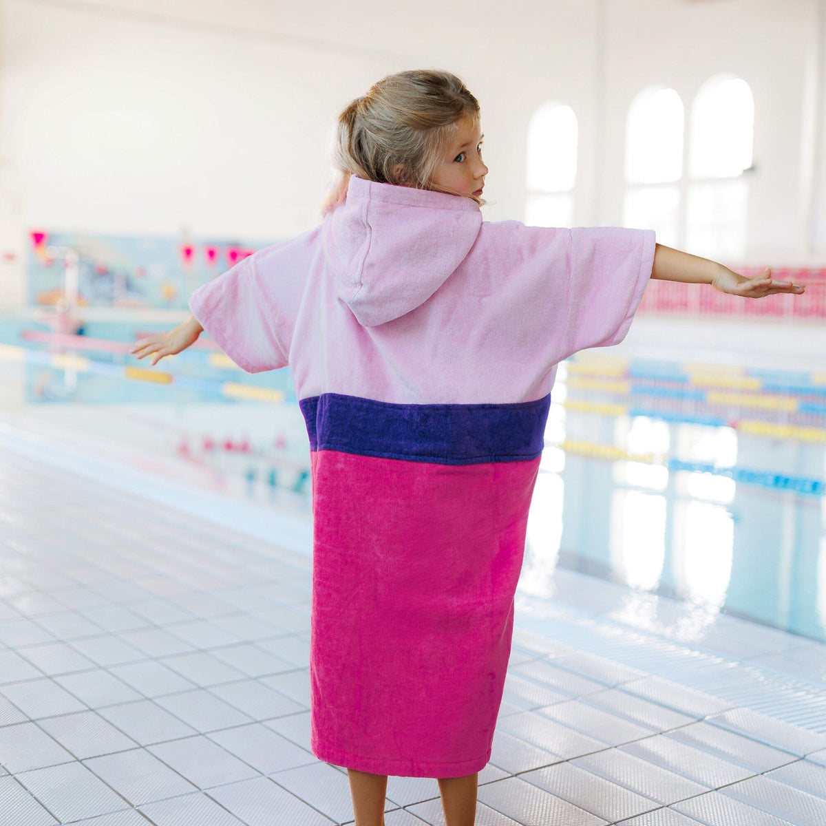 Barbie Poncho, Baumwolle Velours