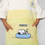Peanuts Poncho, Baumwolle Velours