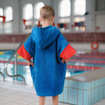Superman Poncho, Baumwolle Velours