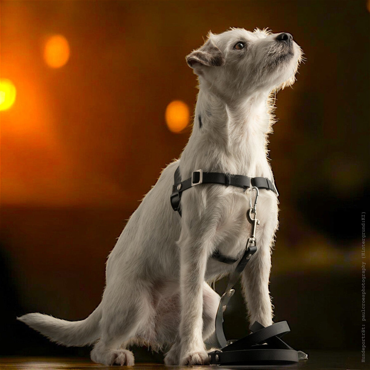Vorderführgeschirr STURMFREI® Original (16 mm) – XXS & XS - höhenverstellbar aus BioThane®