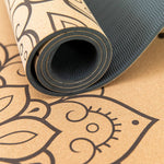 Leichte Kork Yogamatte: rutschfest, dämpfend & langlebig | Lotus Alignment