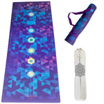 Yogamatte aus Naturkautschuk & recycelter Mikrofaser