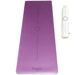 Yogamatte rutschfest | Kautschuk | 9 Yoga-Designs | DIVASYA®