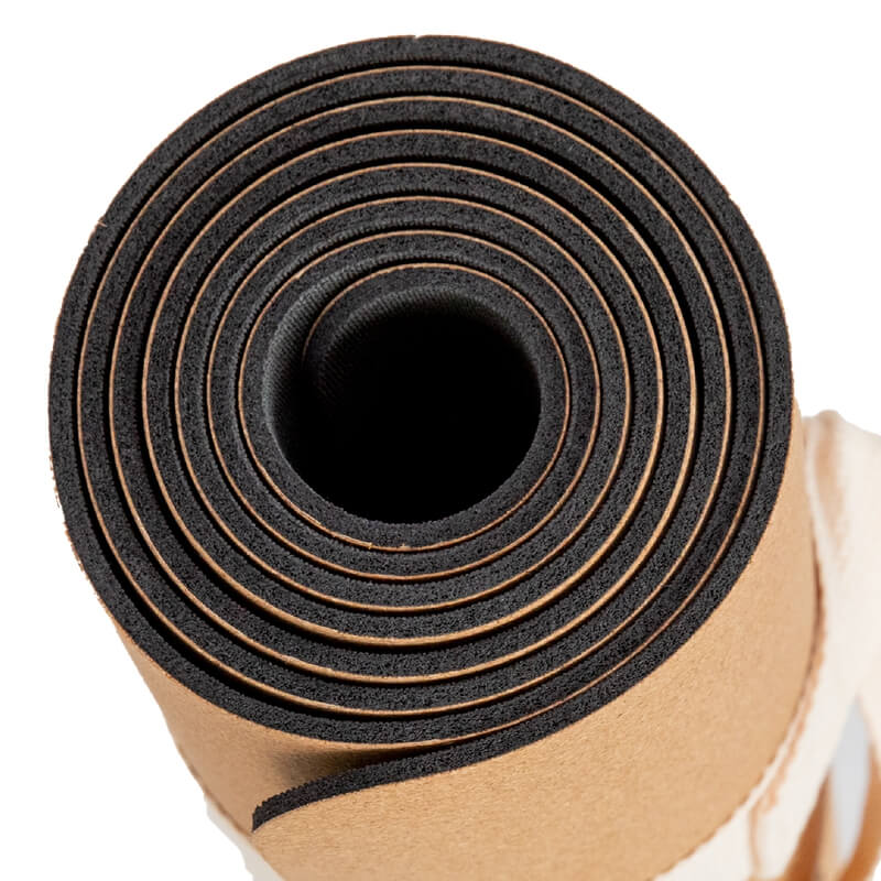 Yoga Set STARTER: Kork Yogamatte mit 2x Yogablock, Tragegurt, Schutzhülle