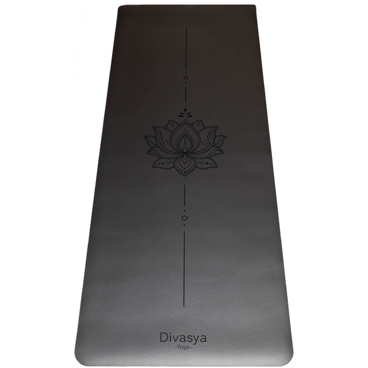 Yogamatte rutschfest | Kautschuk | 9 Yoga-Designs | DIVASYA®