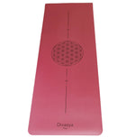 Yogamatte rutschfest | Kautschuk | 9 Yoga-Designs | DIVASYA®