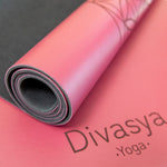 Yogamatte rutschfest | Kautschuk | 9 Yoga-Designs | DIVASYA®