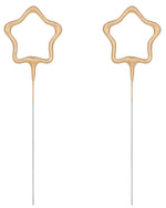 2 Wunderkerzen "Golden Stars" | Sterne