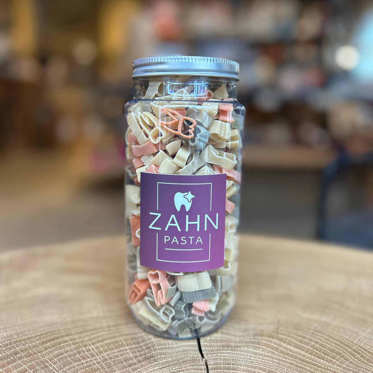 Zahnnudeln 250g im PET Glas