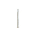PAPSTAR Zahnstocher "pure" rund, Holz, 6,5 cm | Spenderkarton (1000 Stück)