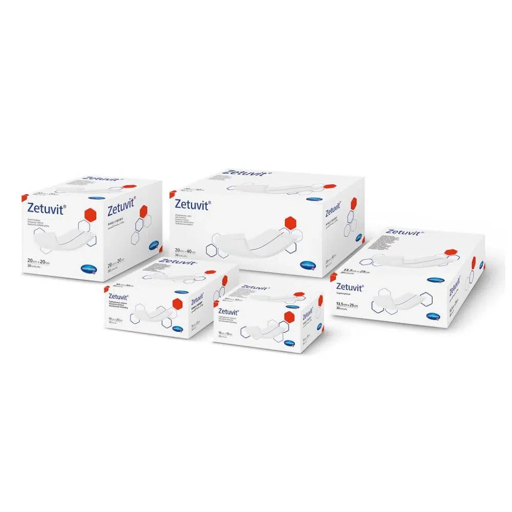 Hartmann Zetuvit® Saugkompresse, verschiedene Größen, unsteril