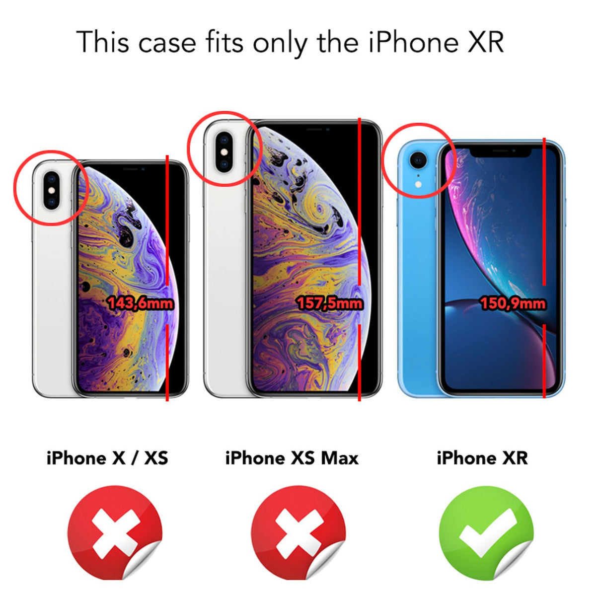 NALIA Silikonhülle für iPhone XR – Rutschfest & Matt – VORTEX (Gebürstete Optik & Carbon Design) – Marke aus Berlin