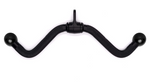 Griff schwarz mit Karabinerhaken 8 mm | Stahl massiv - C.P. Sports -G-x