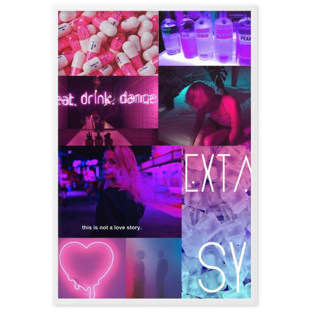 Euphoria Dreams Gerahmtes Poster