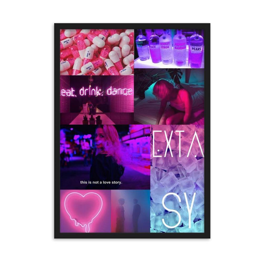 Euphoria Dreams Gerahmtes Poster