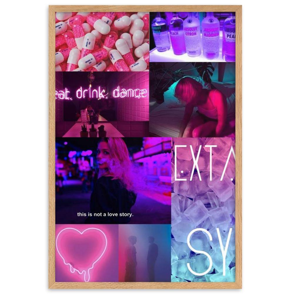 Euphoria Dreams Gerahmtes Poster