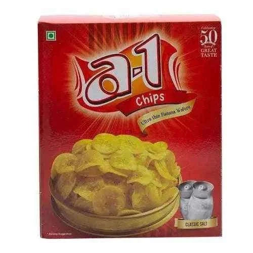 A1 Banana Chips Wafers 180g