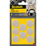 Scotch® Extra weiche Filzpads, selbsthaftend, beige