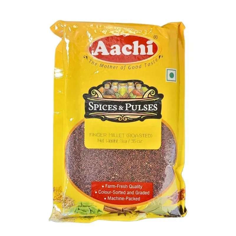 Aachi Finger Millet Whole roasted 1kg - Namma Markt