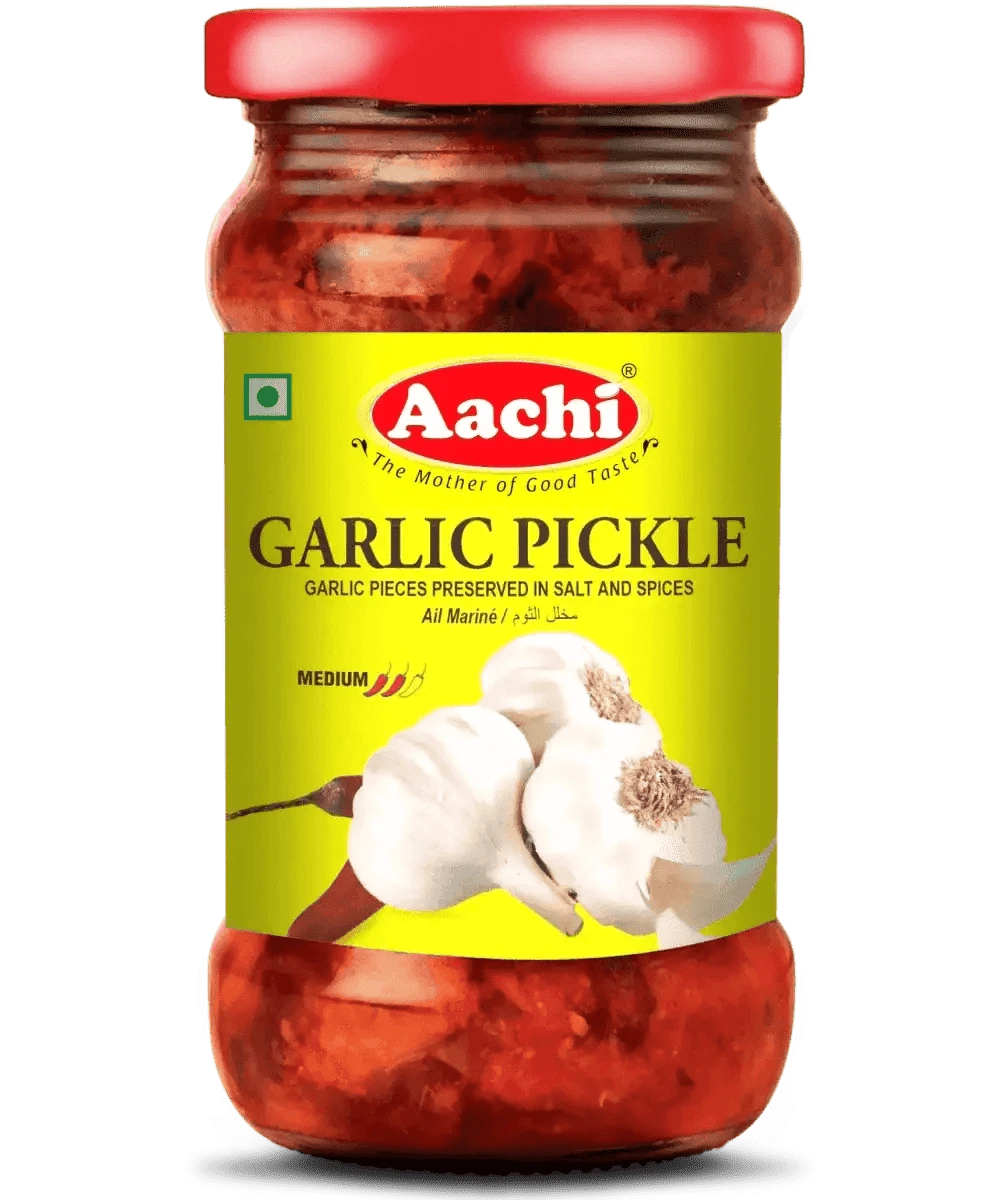 Aachi Garlic Pickle 300g - Namma Markt