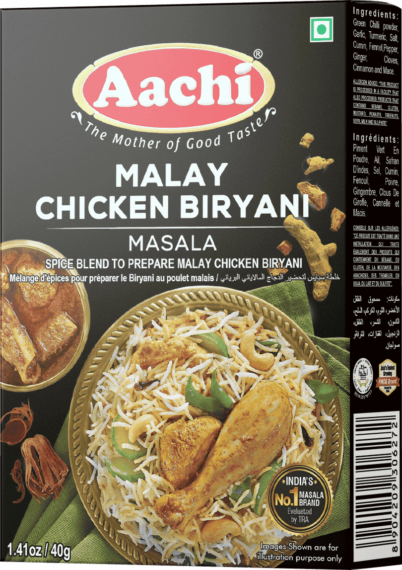 Aachi Malay Chicken Biryani Masala 40g - Namma Markt
