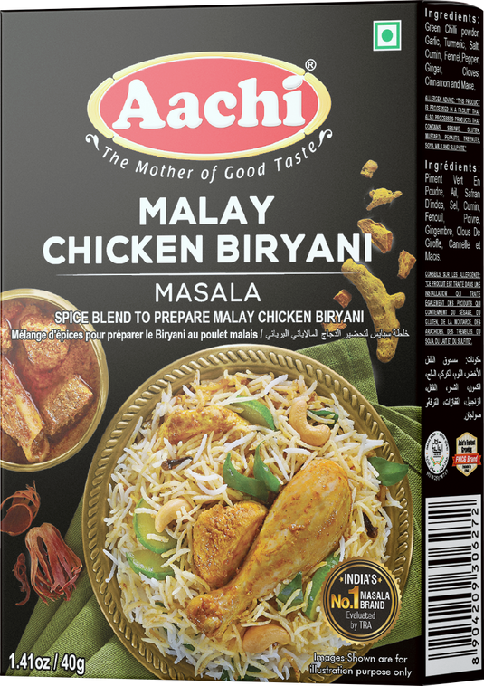 Aachi Malay Chicken Biryani Masala 40g - Namma Markt