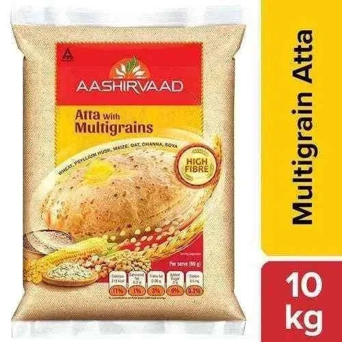 Aashirvaad Multgrain Aata 10kg (Export Pack)