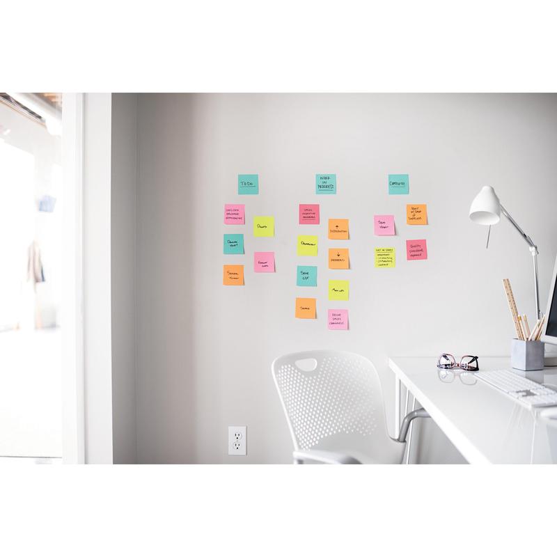 Post-it® Super Sticky Notes, 47,6 mm x 47,6 mm, 90 Blatt/Block, 100% PEFC