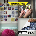Scotch-FIX™ Ablösbare Klebepads 301008C36-P, 11 mm x 15 mm, 36 Stück/Packung | Packung (1 Stück)