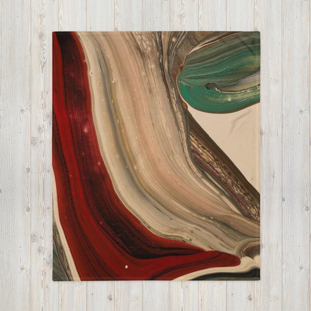 Abstract Design Kuscheldecke
