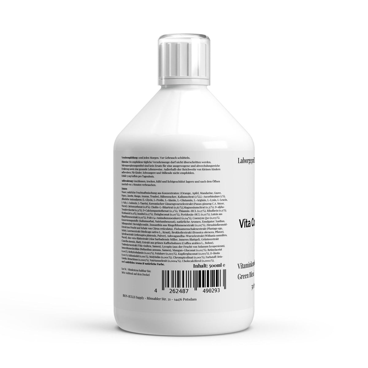 Vita Complete PLUS+ 50 vegane Shots - Fresh Orange - 500ml