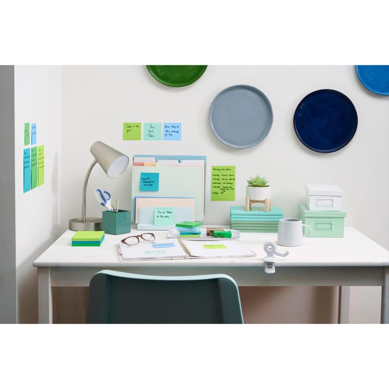 Post-it® Super Sticky Notes, 76 mm x 76 mm, 90 Blatt/Block, 100% PEFC