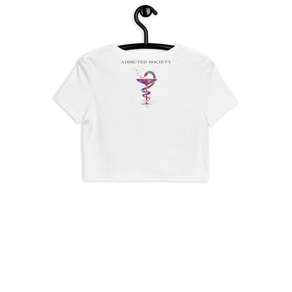 Addicted Society Crop Top