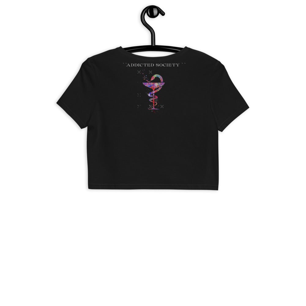Addicted Society Crop Top