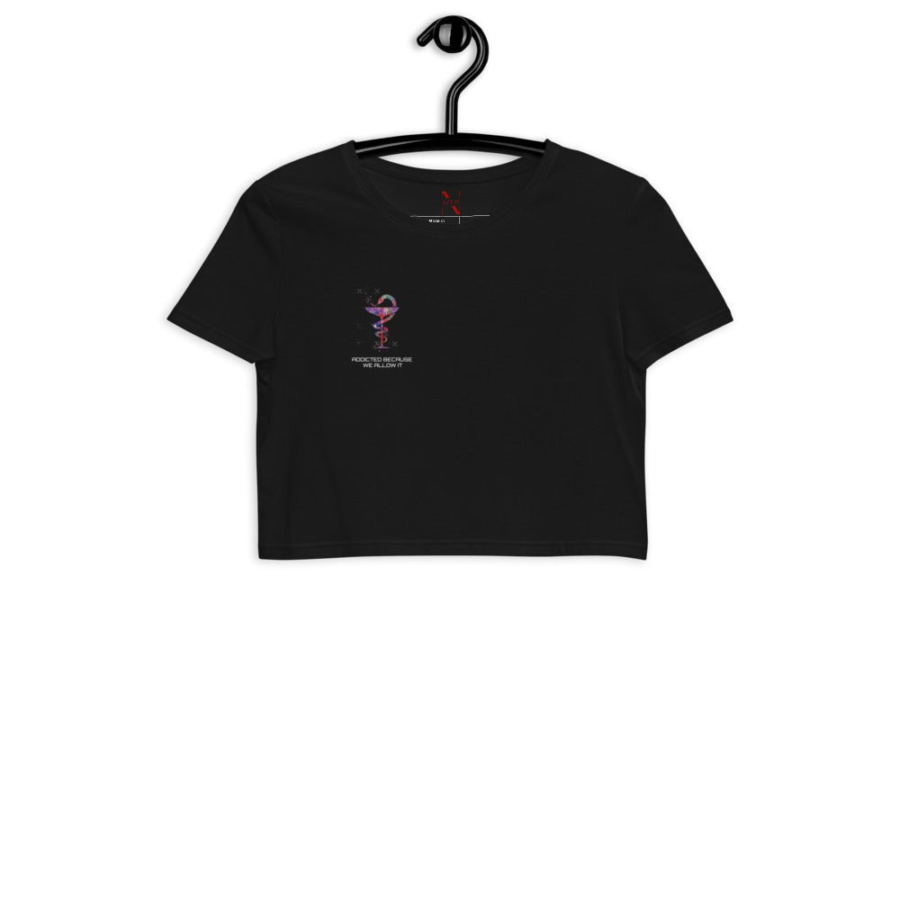 Addicted Society Crop Top