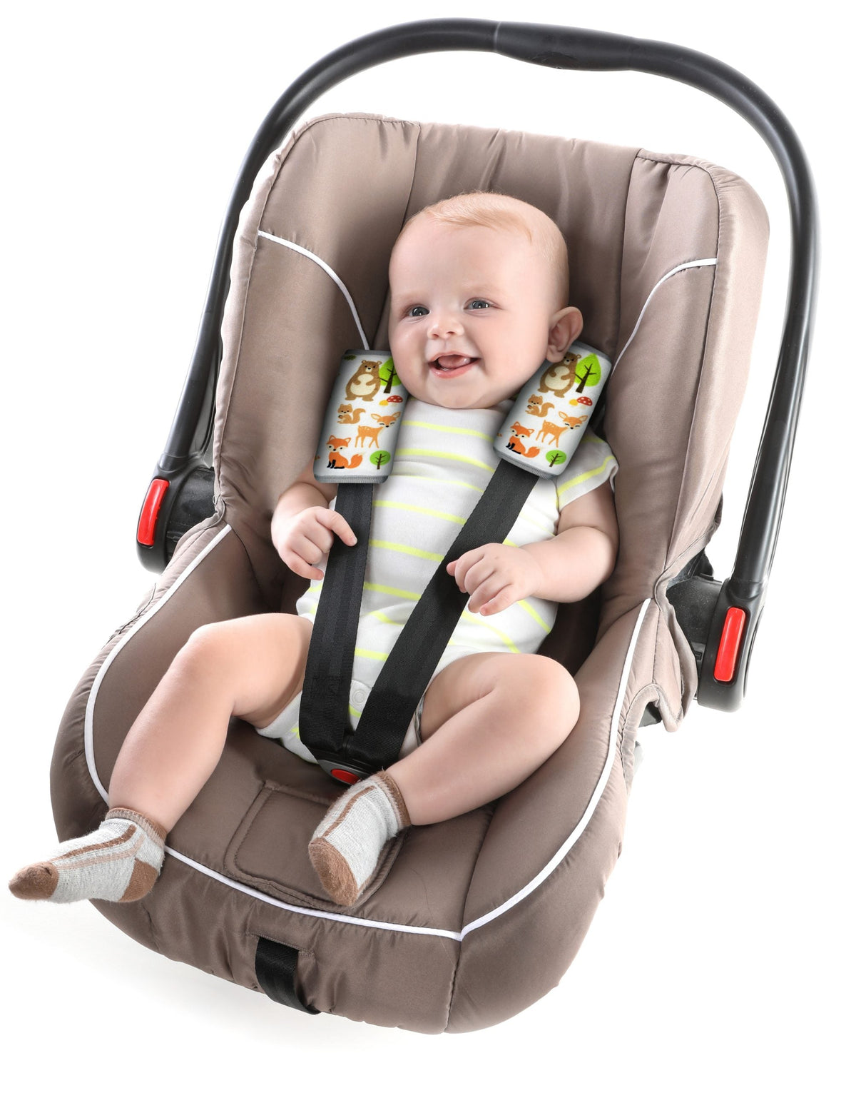 Baby Gurtschutz Waldtiere