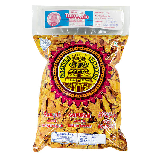 GOPURAM KASTURI MANJAL-1 KG PACKET product image 1