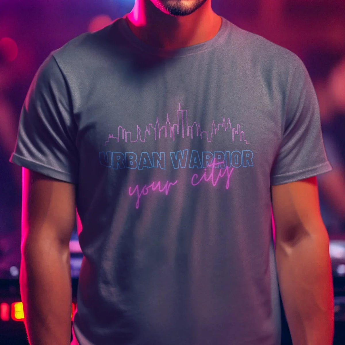 T-Shirt URBAN WARRIOR personalisiert