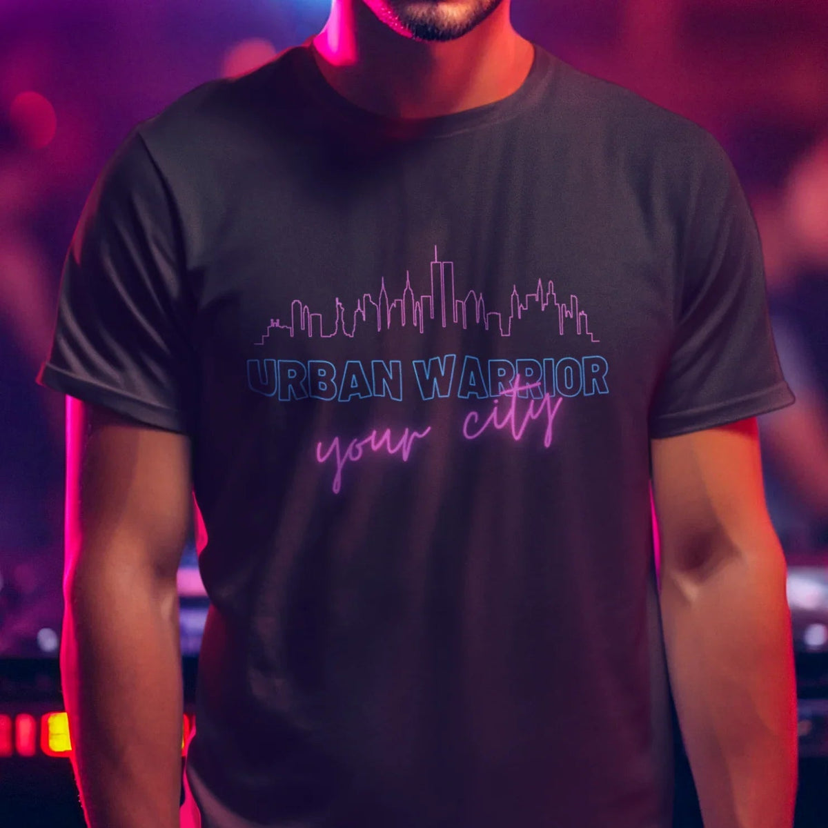 T-Shirt URBAN WARRIOR personalisiert
