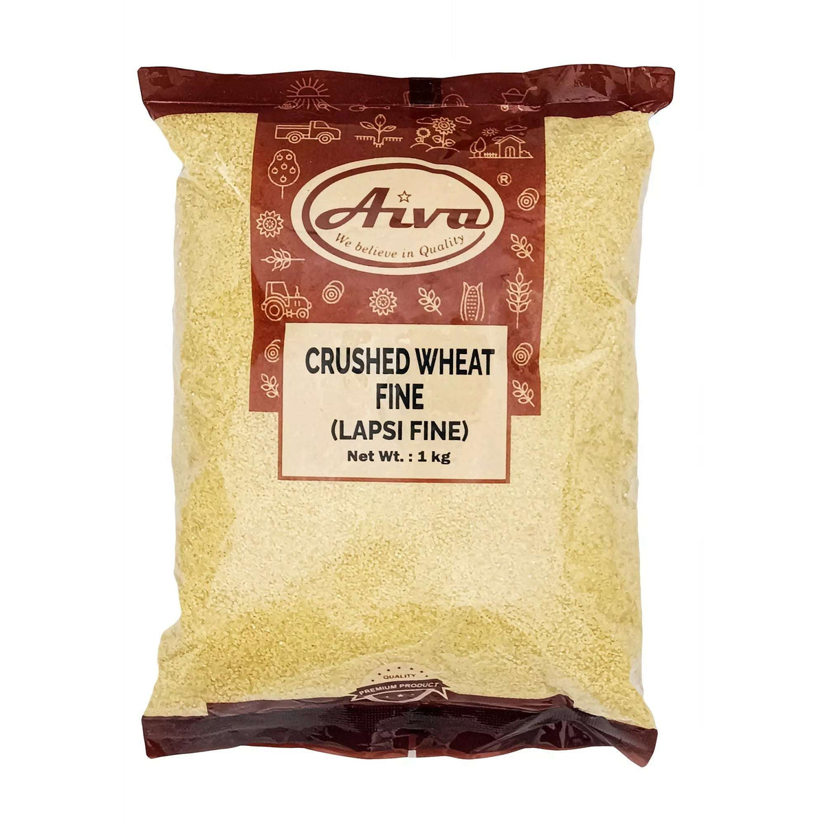 AIVA Lapsi Fine 1Kg (Crushed Wheat) Namma Markt